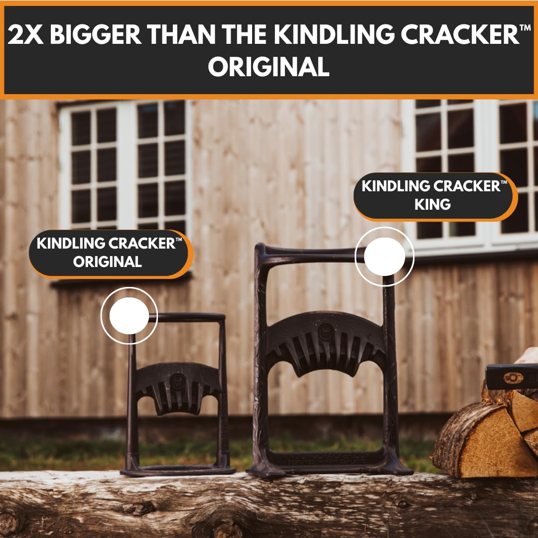 Kindling Cracker XL Manual Wood Splitter with Safety Ring